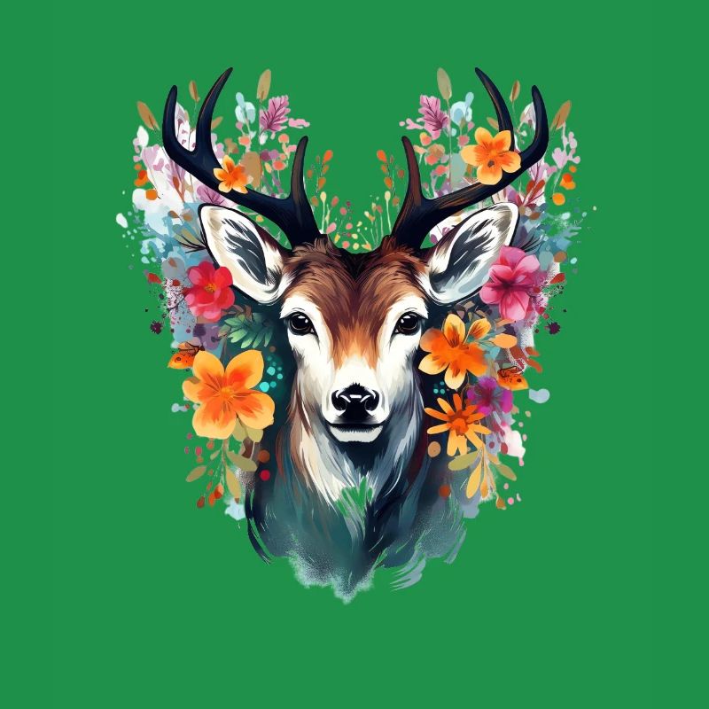 Ersatz Dirndl Hirschgeweih Hirsch