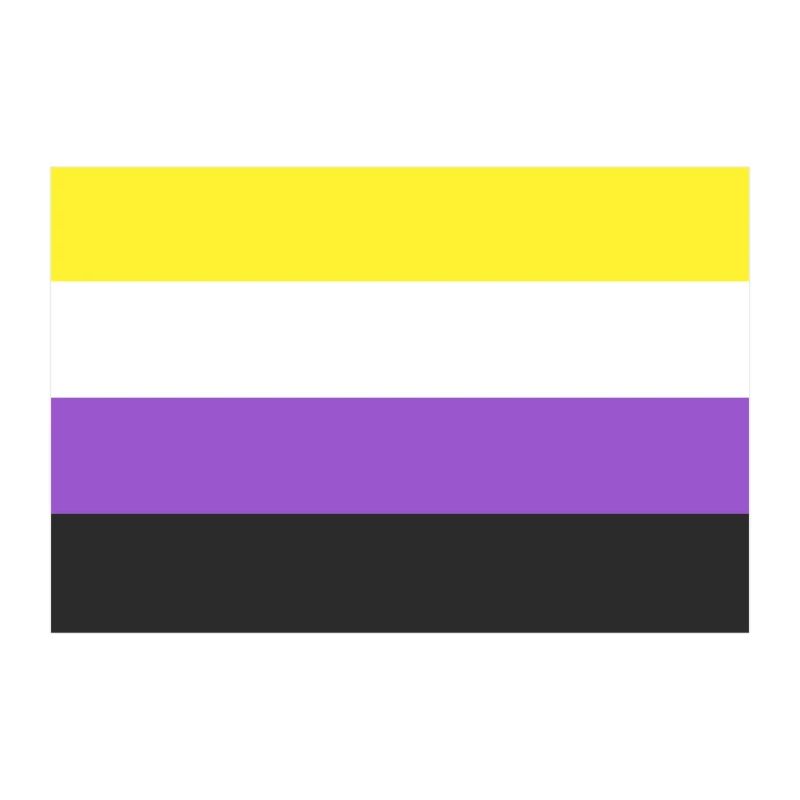 Non-binary Flagge