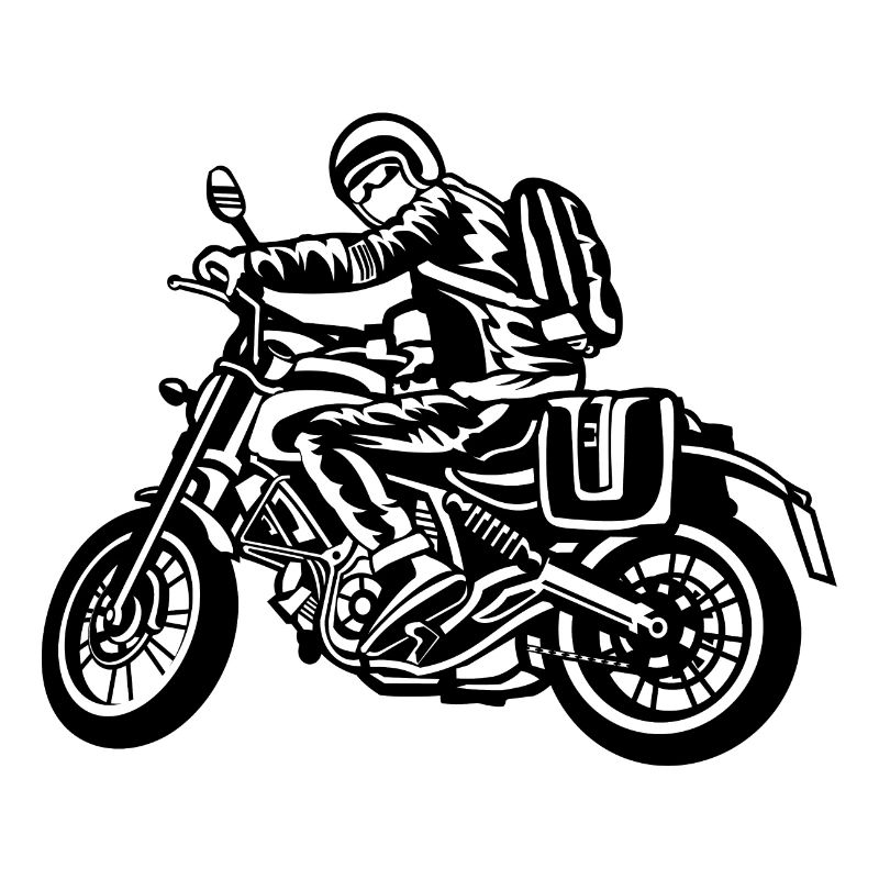 Motorcycle Touring / Motorcycle 01_wei ß