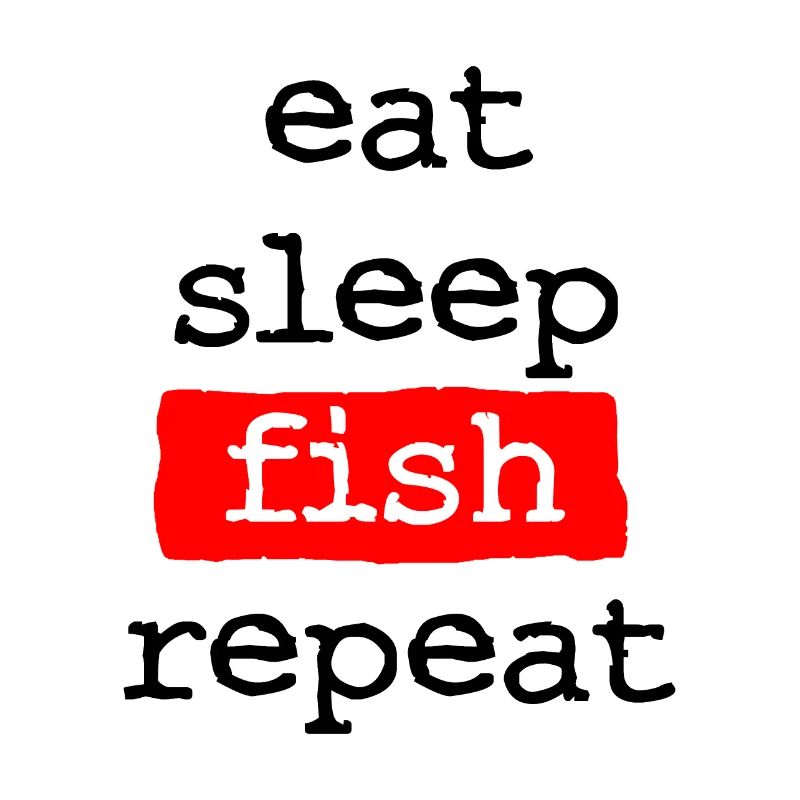 manger dormir poisson répéter