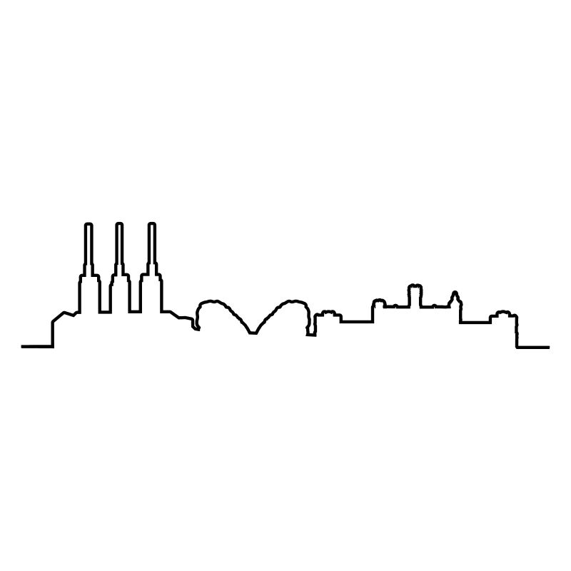 Hannover // Skyline // Silhouette // Skylineshirt