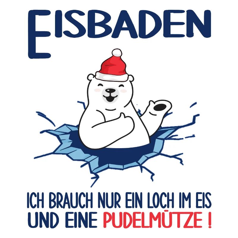 eisbaden eisloch pudelmütze jagertee schneeengel