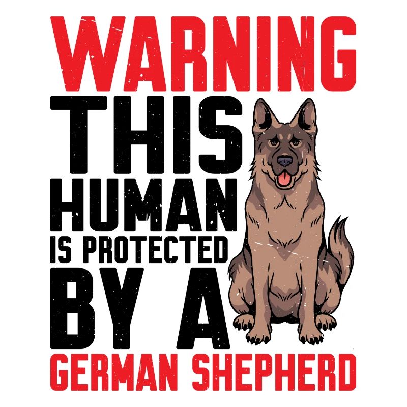 This Human Is Protected By A German Shepherd 5