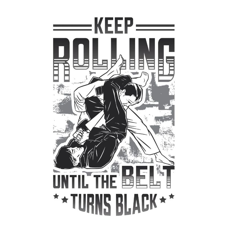 Keep going until the belt turns black