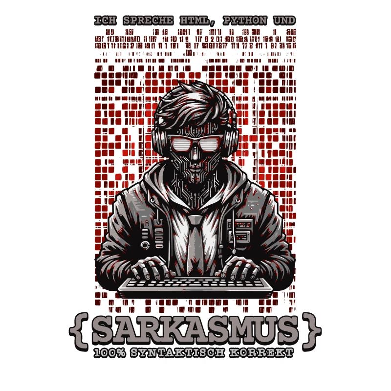 I speak HTML, Python and sarcasm