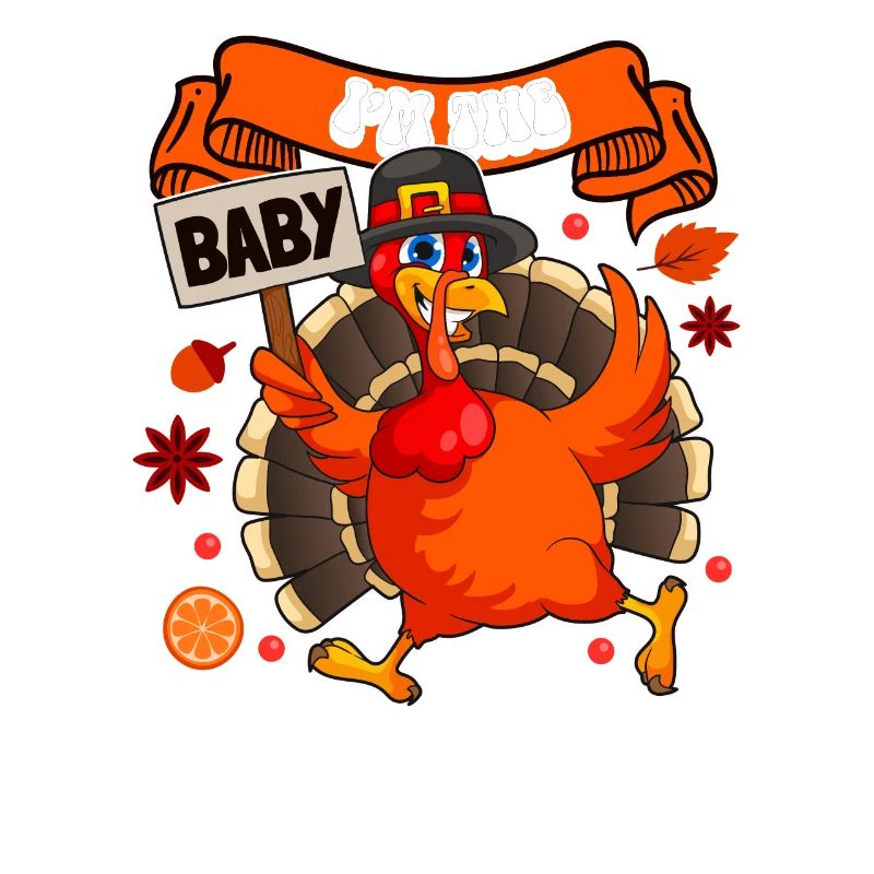Je suis le bébé dinde