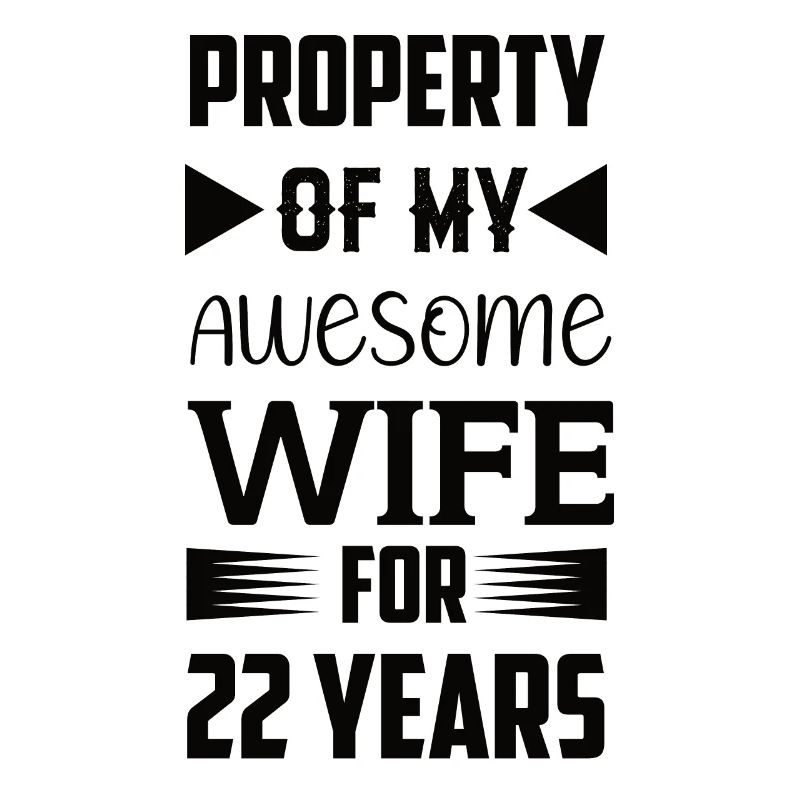 22 Years Married Bronze Wedding Gift Idea