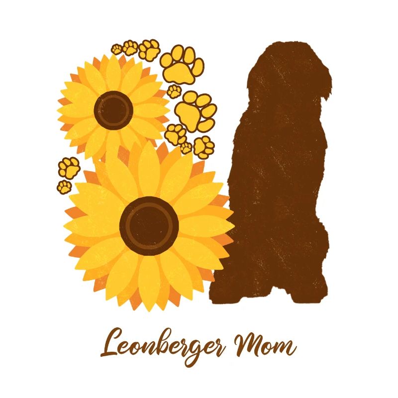 Sonnenblumenmutter - Leonberger