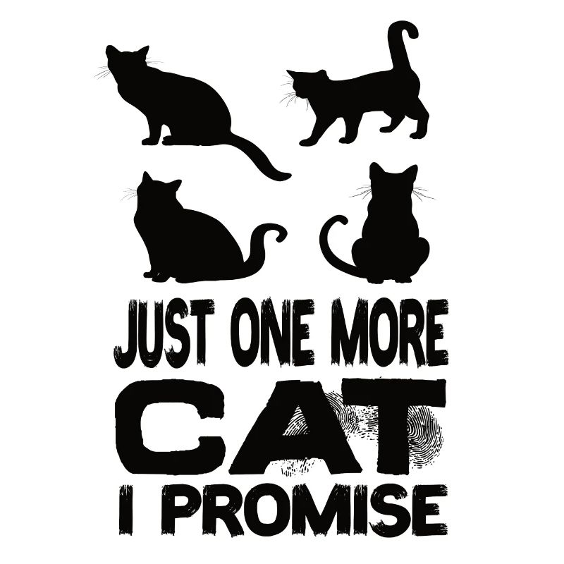 Juste un chat de plus que je promets aux chats de compagnie