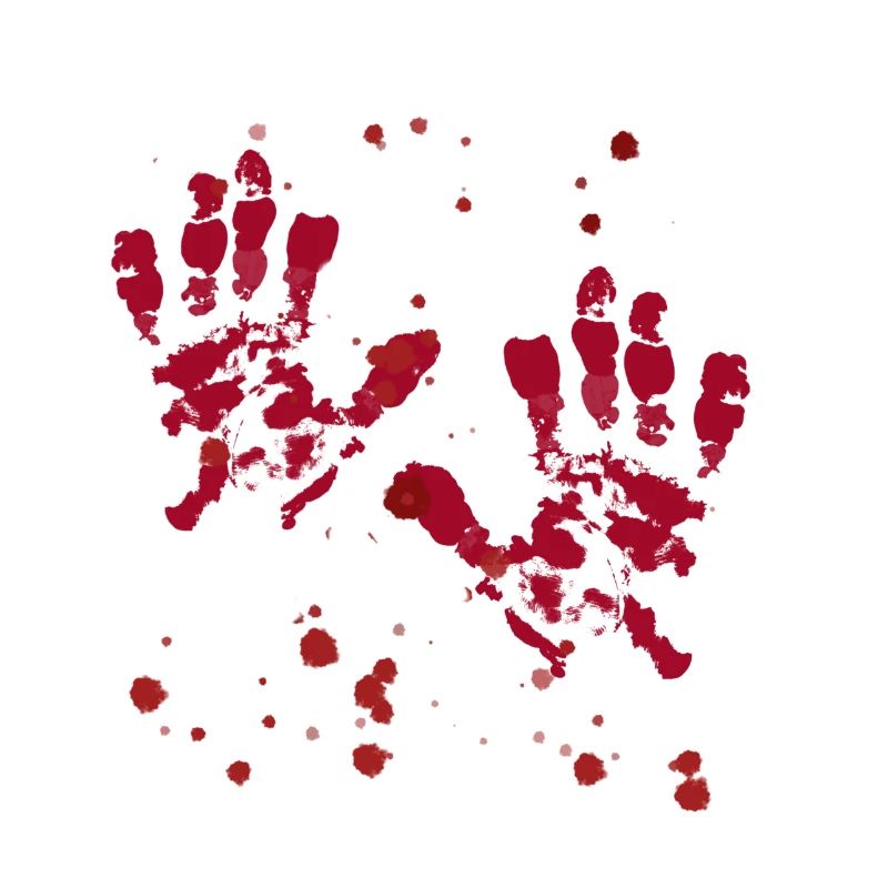 Blut,Hände,blutspritzer,halloween