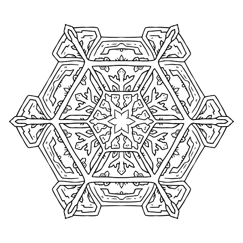 Snowflake Mandala