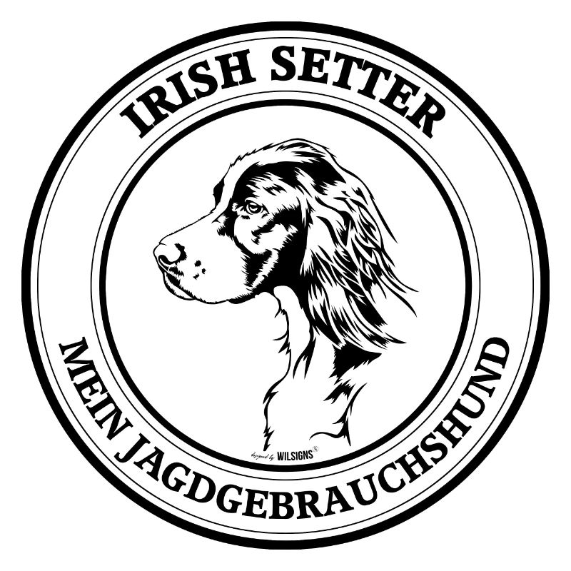 Irish Setter Jagdgebrauchshund Jagdhund Wilsigns