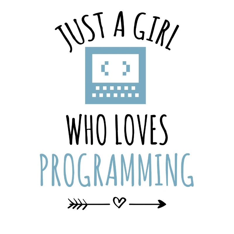 Programmiererin Coding Mädchen Programmieren