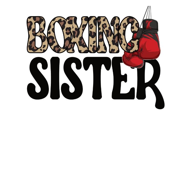 Boxschwester Geschenk Stolze Box-Schwester Boxer