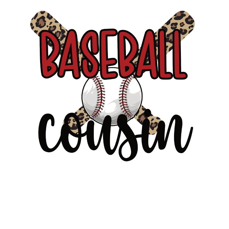 Stolzer Baseball-Cousin Eines Baseballspielers