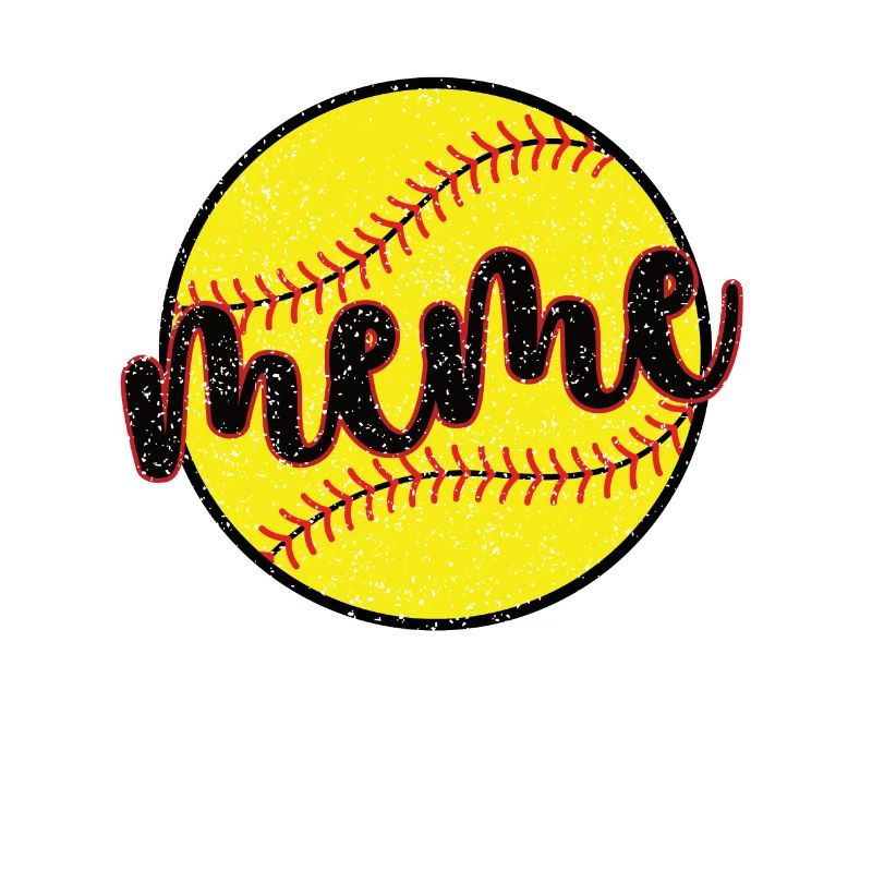 Meme Oma Eines Softballspieler Softball Meme