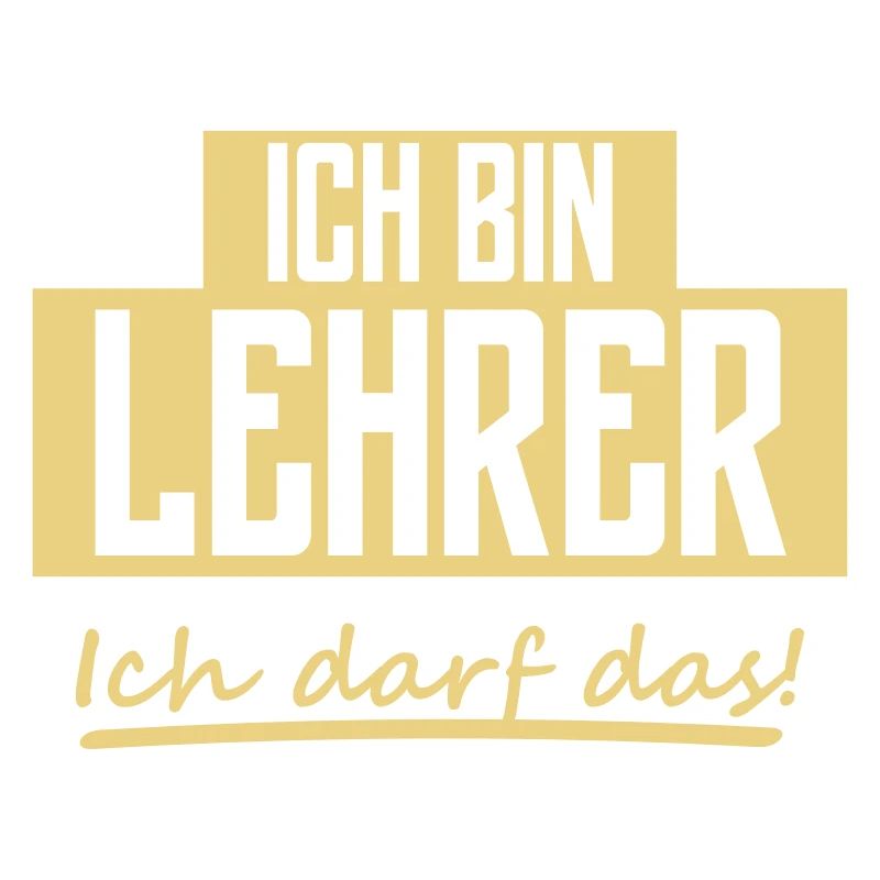 ich bin lehrer