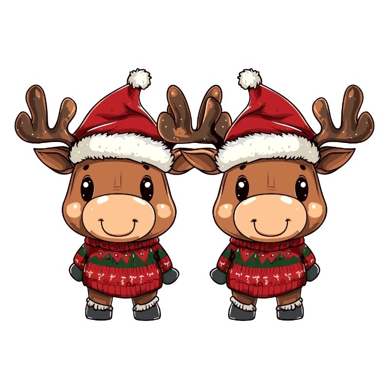 Équipe de Noël de l’orignal