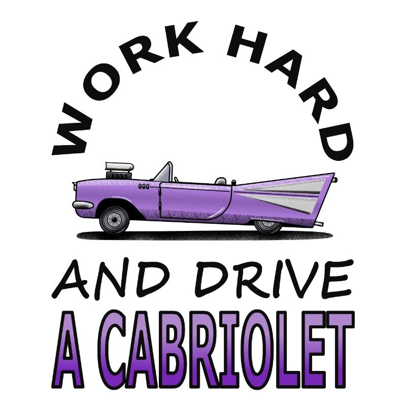 Cabriolet drive Cabriolet driver saying gift