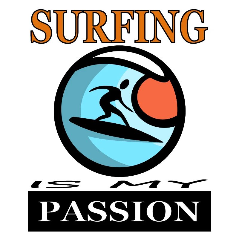 Le surf est mon cadeau de planche de surf de passion