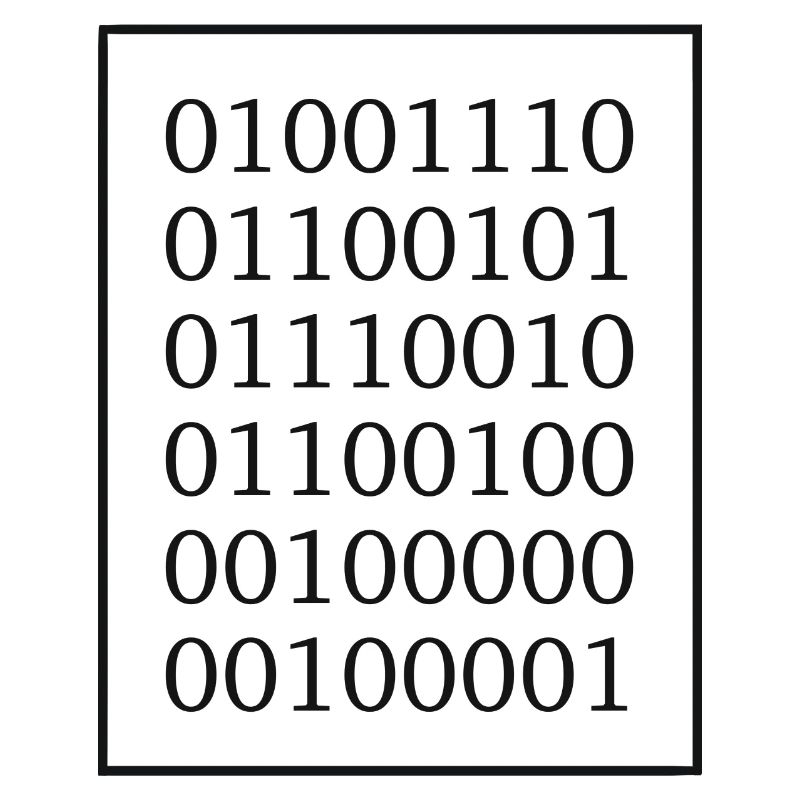 Nerd? In binary language