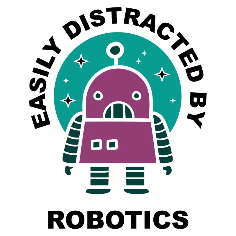 Abgelenkt von Robotern Studenten Robotic Engineer