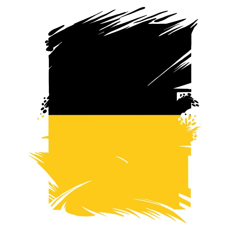Drapeau du Bade-Wurtemberg Heimat Stuttgart