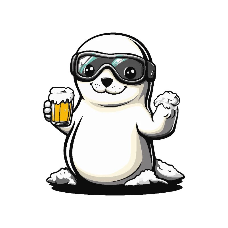 Robbe Tier Apres Ski Bier