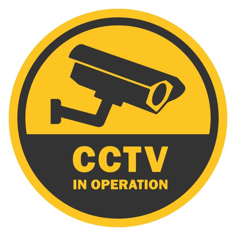 SECURITY CAMERAS IN USE - CCTV in operation