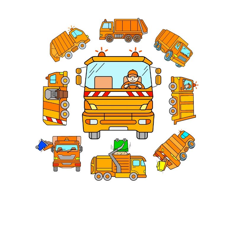 Garbage trucks Garbage collection vehicles