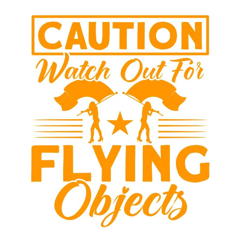 Beware of flying objects Flag Guard G