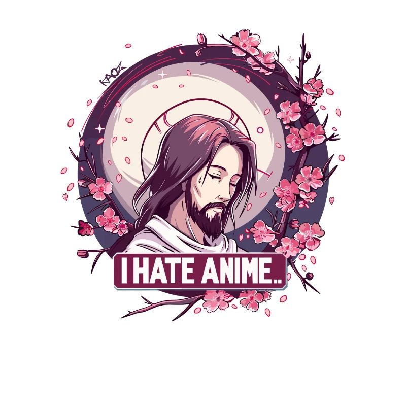 Tired Cool Sakura Jesus, I Hate Anime