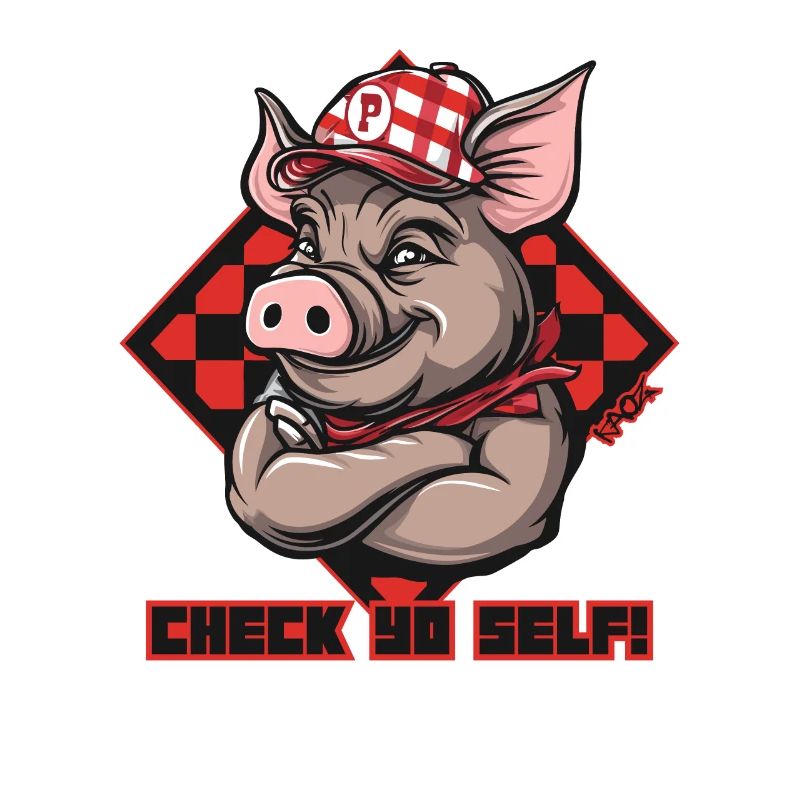 Check Yourself, Trucker Hat Pig