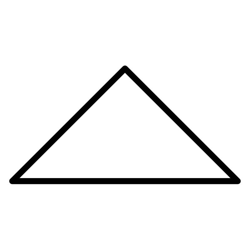Math symbol - equilateral triangle