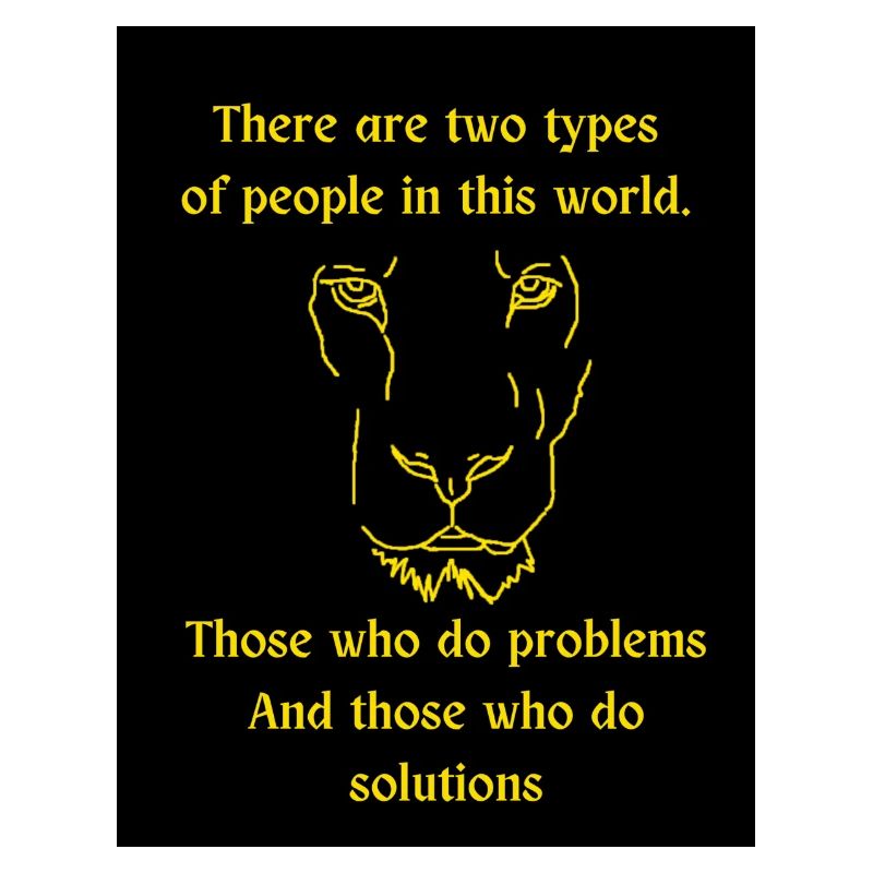 Faire des solutions