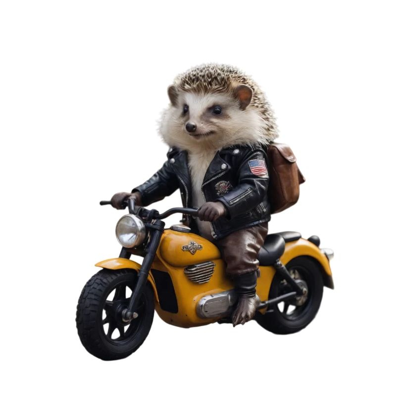 Biker-Igel