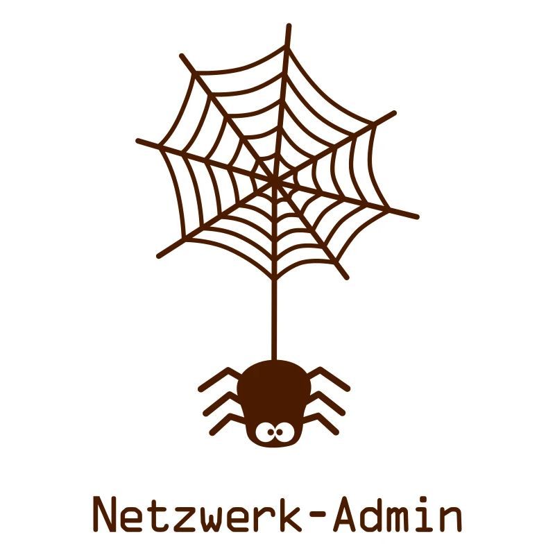Spider Web Network Nerd Admin Administrator