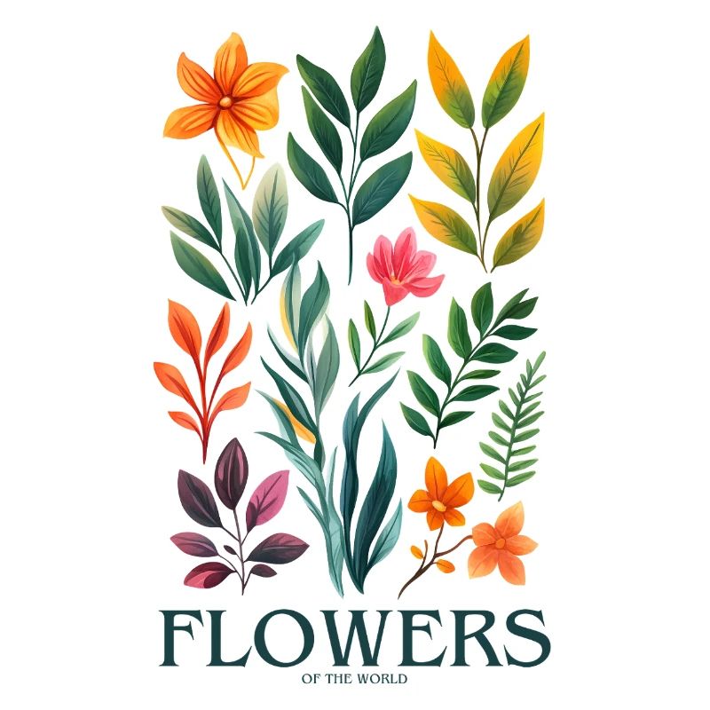 Fleurs du monde