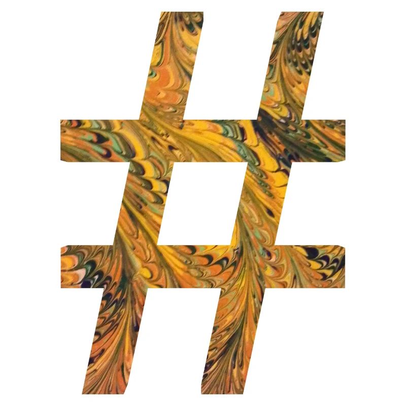 hashtag symbol e 116