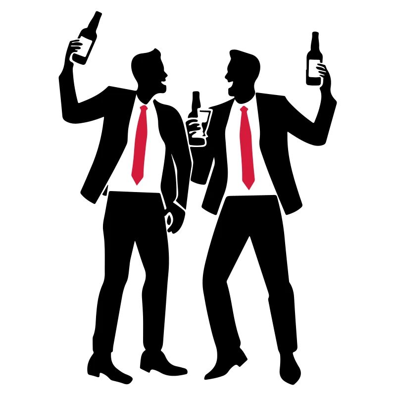 Team Drinking Mannschaft
