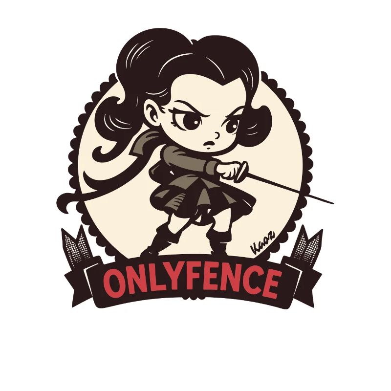 OnlyFence escrimeur avec épée