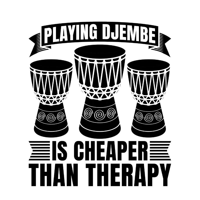 Playing Djembe Is Cheaper Percussion Djembe Player