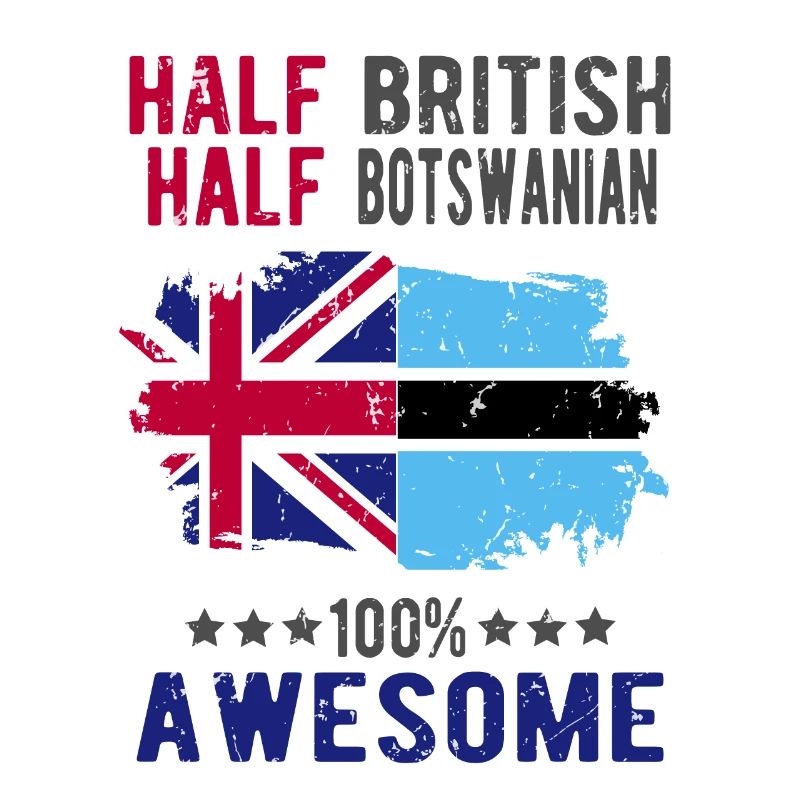 Half British Half Batswana