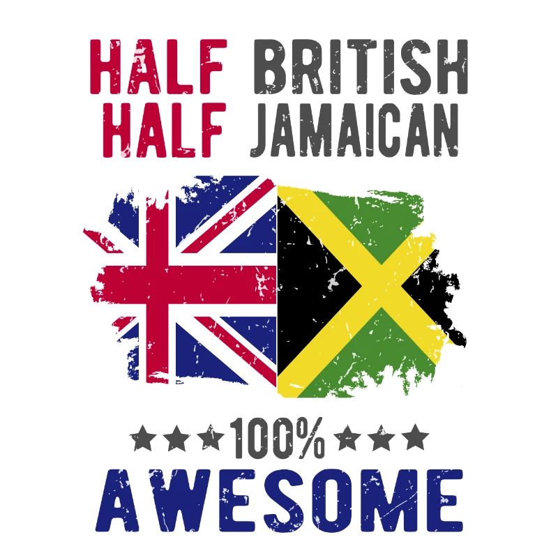 Half British Half Jamaican