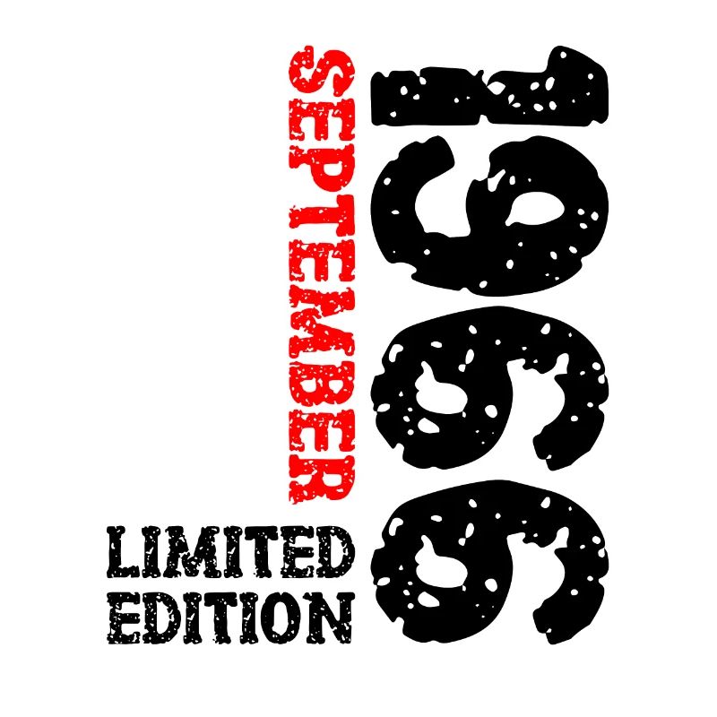 1966 September Limited Edition 57. Geburtstag Deko