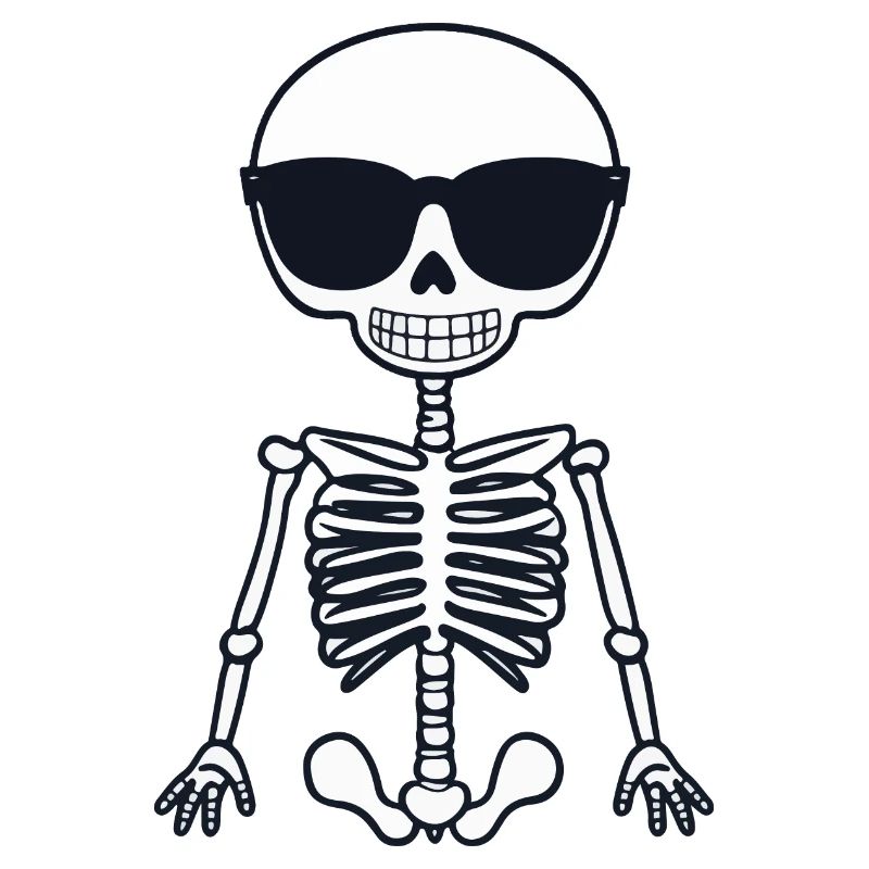 Skeleton Halloween Cool