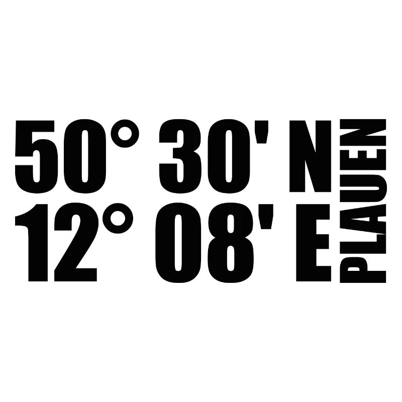 Plauen coordinates
