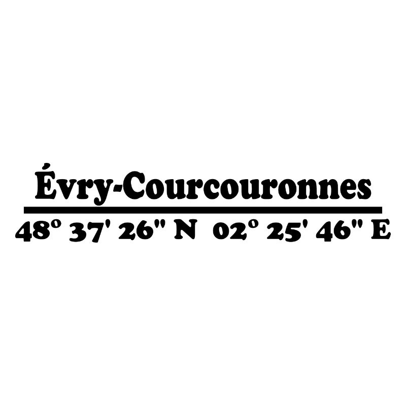 Évry-Courcouronnes coordinates