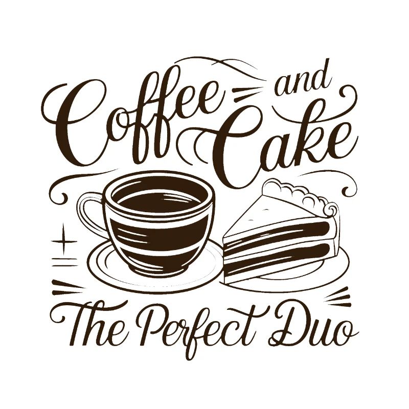 Kaffee und Kuchen – das perfekte Duo.