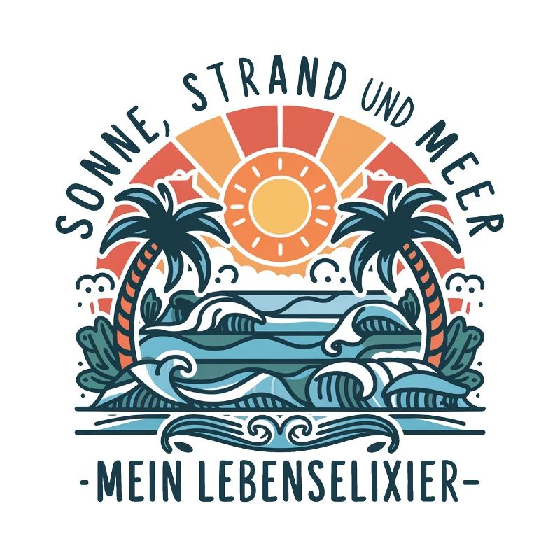 Le soleil, la plage et la mer - mon élixir de vie
